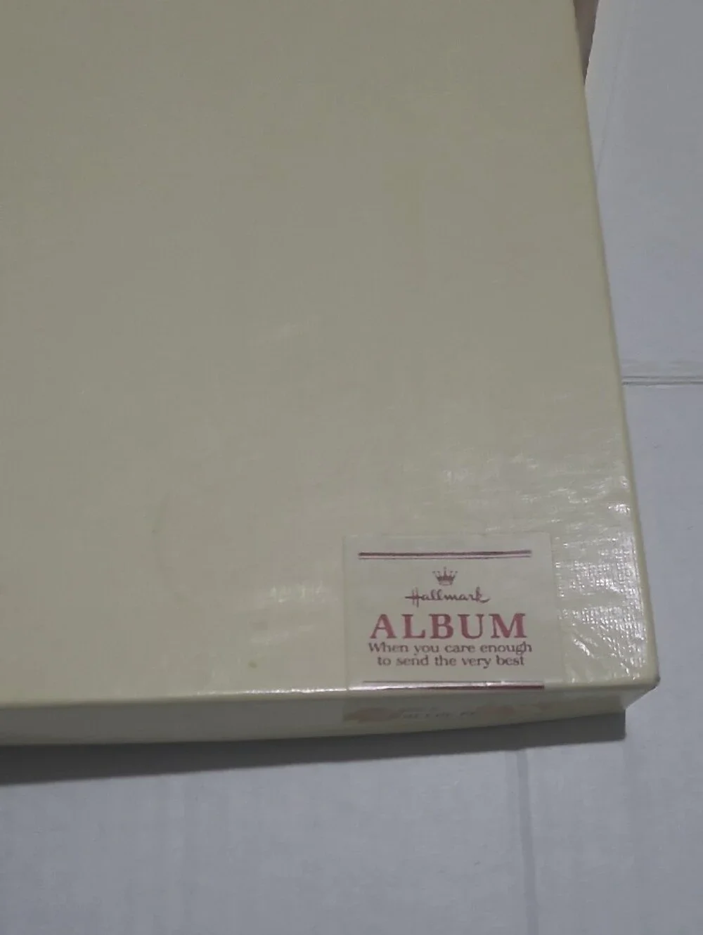 Vintage Hallmark Winnie the Pooh Photo Album Yellow and Brown W/ Green Accents